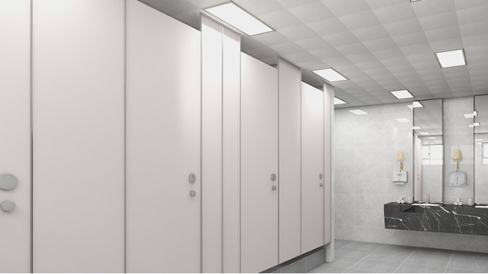 公共衛生間隔斷高度的人性化設計